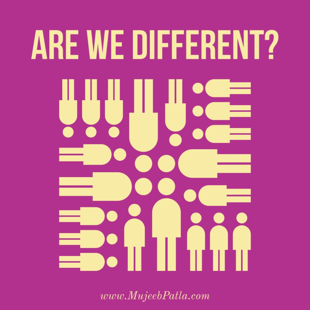 Are We Different, or The Same?, mujeeb patla